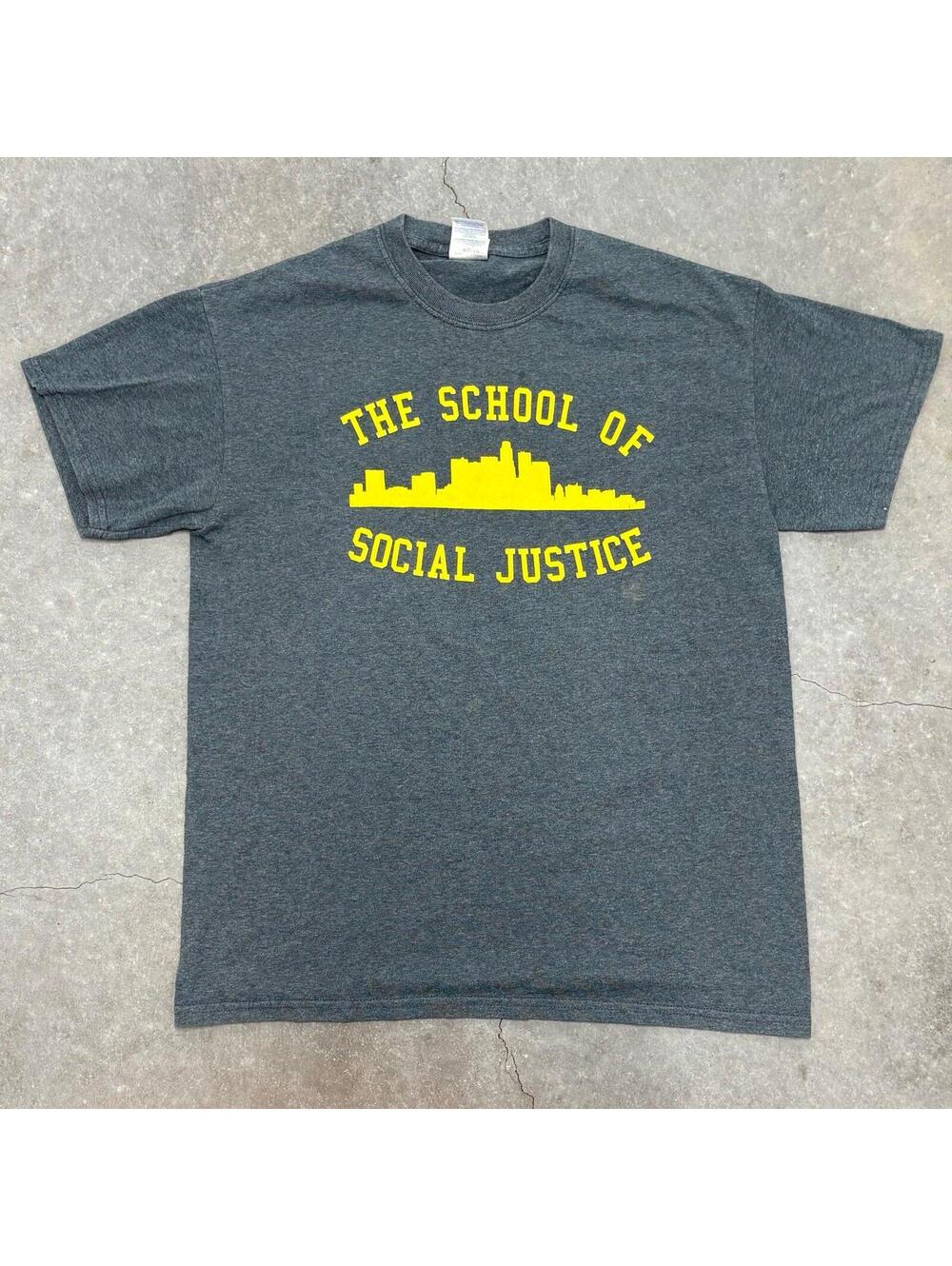 Gildan School of Social Justice Cobra T Shirt